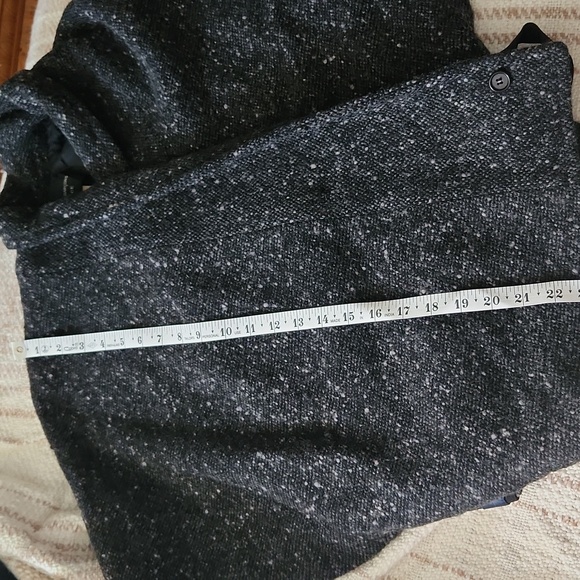 Comme des Garsons France Gray Wool Tweed Collared Short Vest size S - Picture 10 of 14